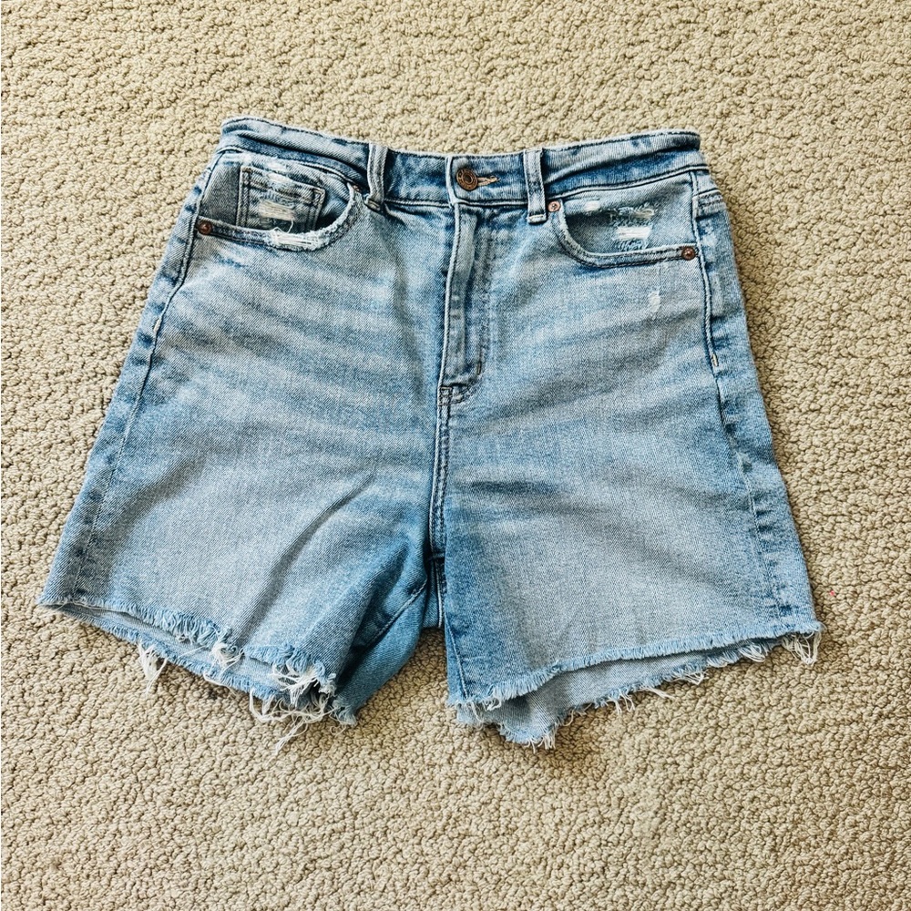 American Eagle Outfitters Light Blue Jean Shorts